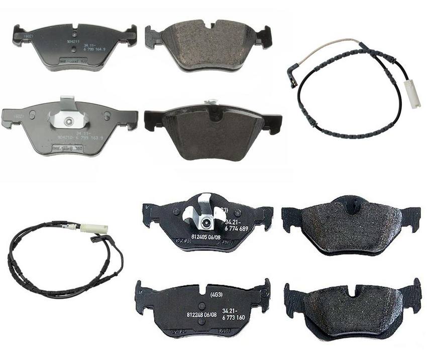 BMW Disc Brakes Kit - Pads Front and Rear